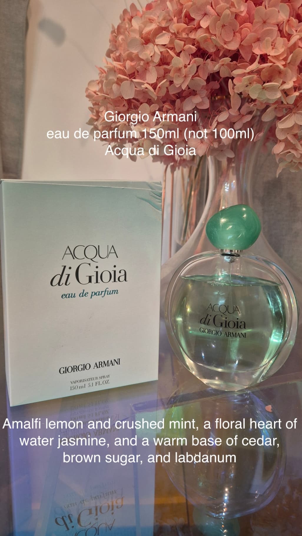 Armani - Acqua di Gioia 150ml (not 100ml) $150 — photo 1